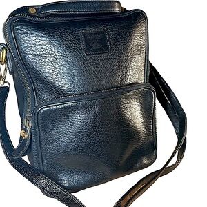Vintage Burberrys Pebble Leather Bag